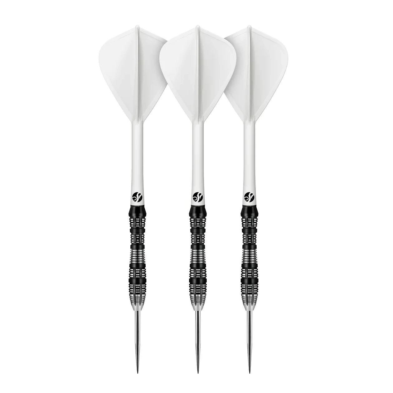 Shot Flight Deck - One Piece Dart Flight and Shaft System | White | Kite