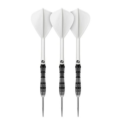 Shot Flight Deck - One Piece Dart Flight and Shaft System | White | Kite