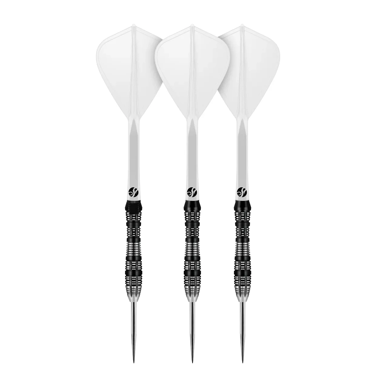 Shot Flight Deck - One Piece Dart Flight and Shaft System | Clear | Kite