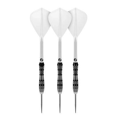 Shot Flight Deck - One Piece Dart Flight and Shaft System | Clear | Kite