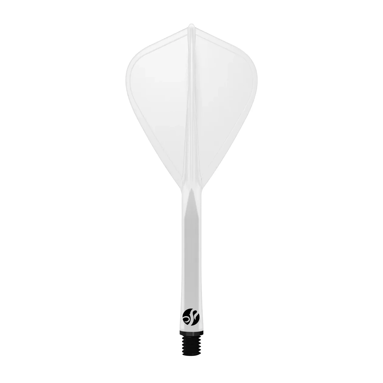 Shot Flight Deck - One Piece Dart Flight and Shaft System | Clear | Kite