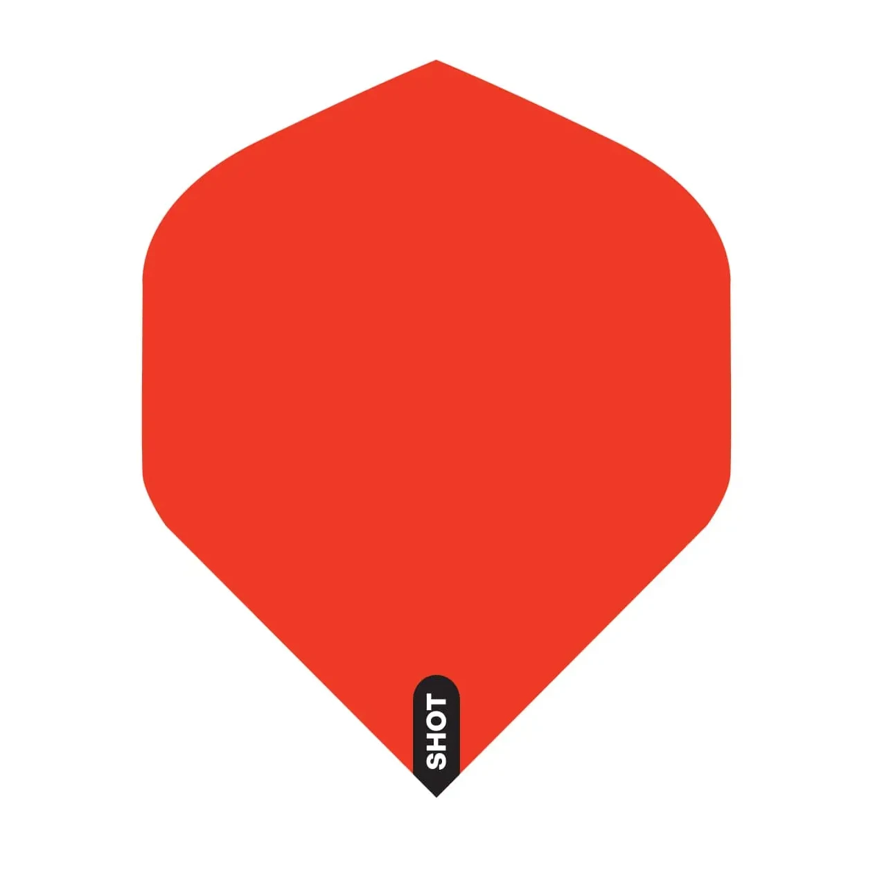 Shot Dart Flight Set - Red Standard