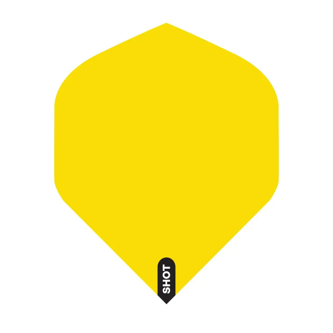 Shot Dart Flight Set - Yellow Standard