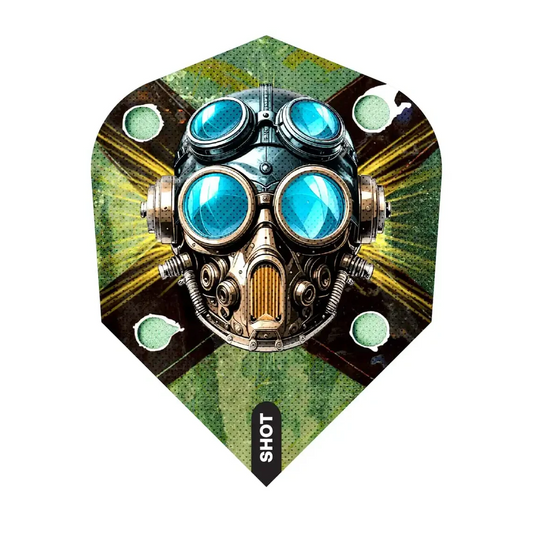 Shot Badlands Krush Dart Flight - Small Standard