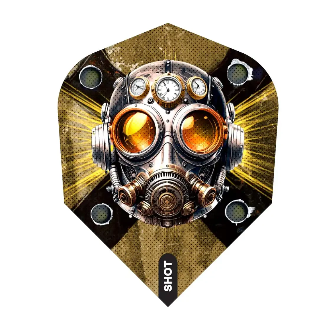 Shot Badlands The Sheriff Dart Flight - Small Standard