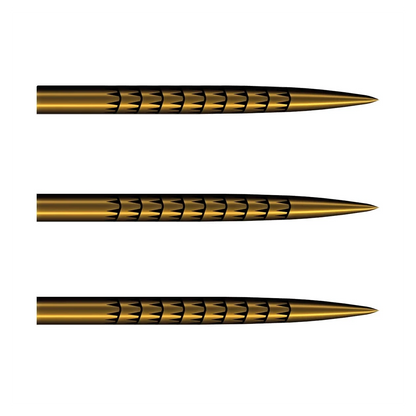 Shot Badlands Tracks Steel Tip Dart Points Gold Ti 