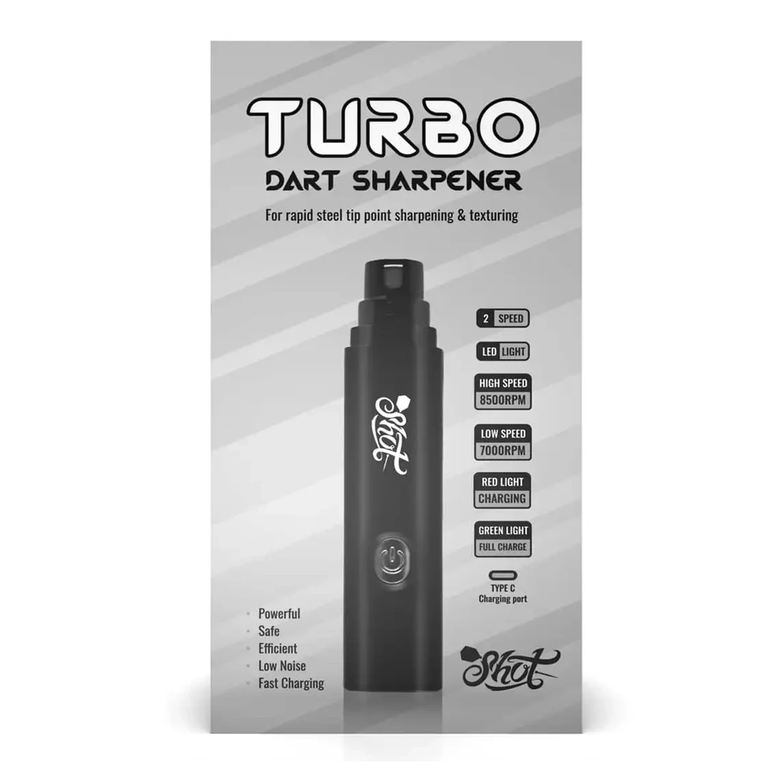 Shot Turbo Dart Sharpener