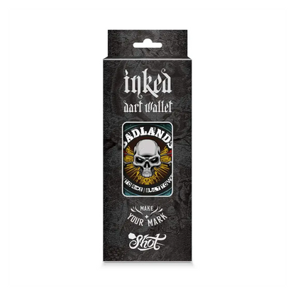Shot Badlands Inked Dart Wallet - Blue