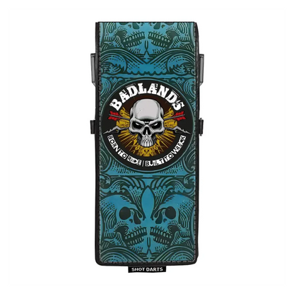 Shot Badlands Inked Dart Wallet - Blue