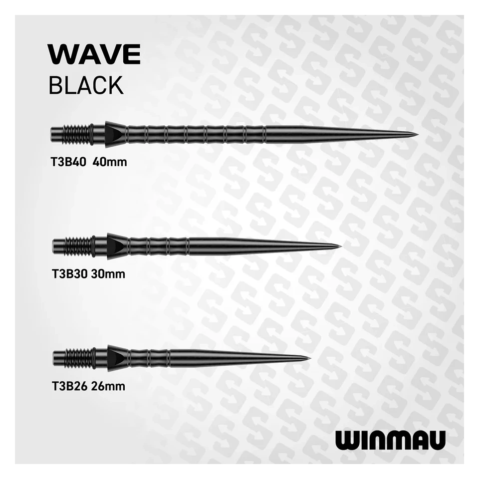 Winmau Switch Point Wave Black