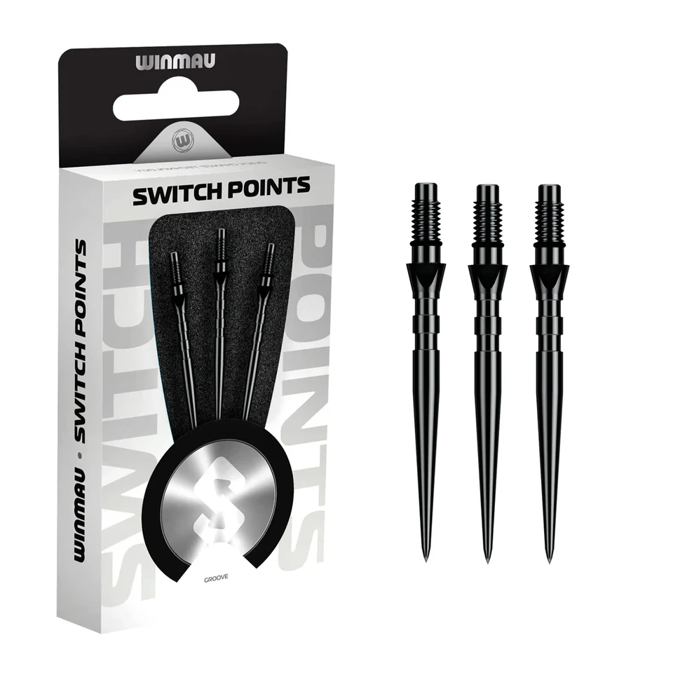 Winmau Switch Point Groove Black