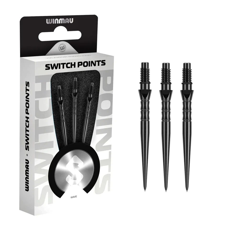 Winmau Switch Point Wave Black