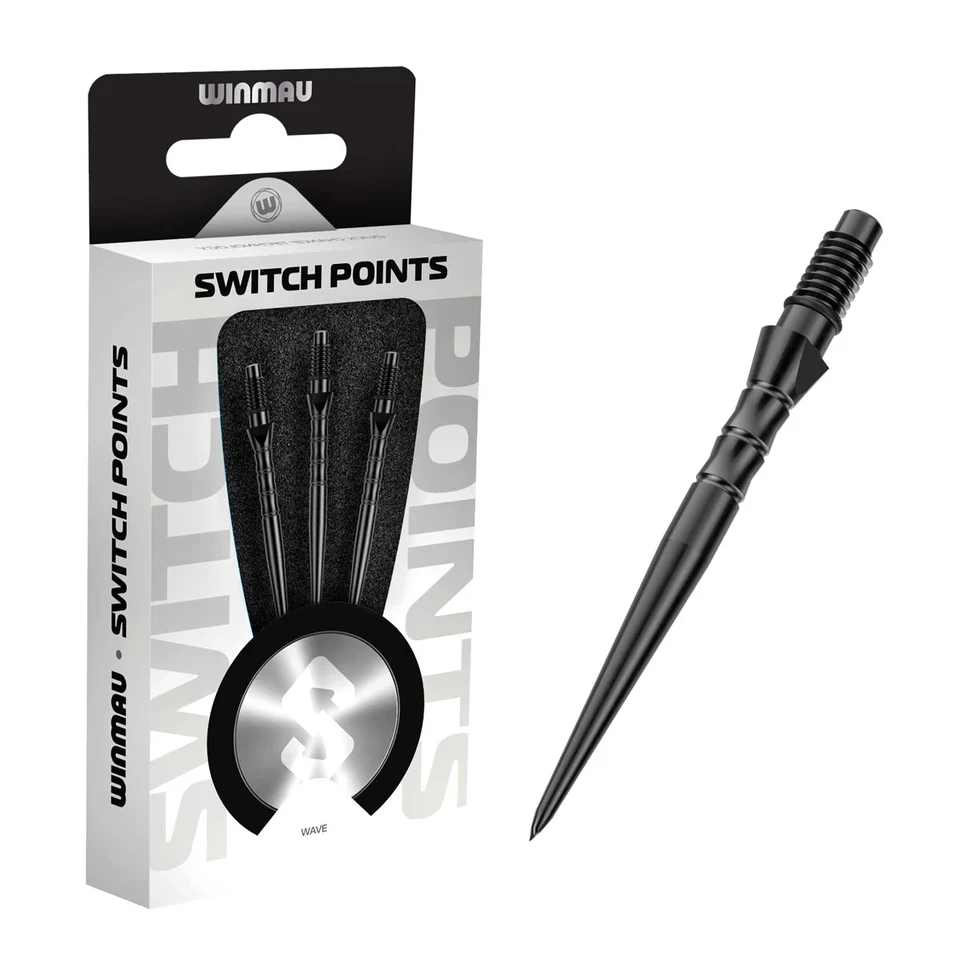 Winmau Switch Point Wave Black