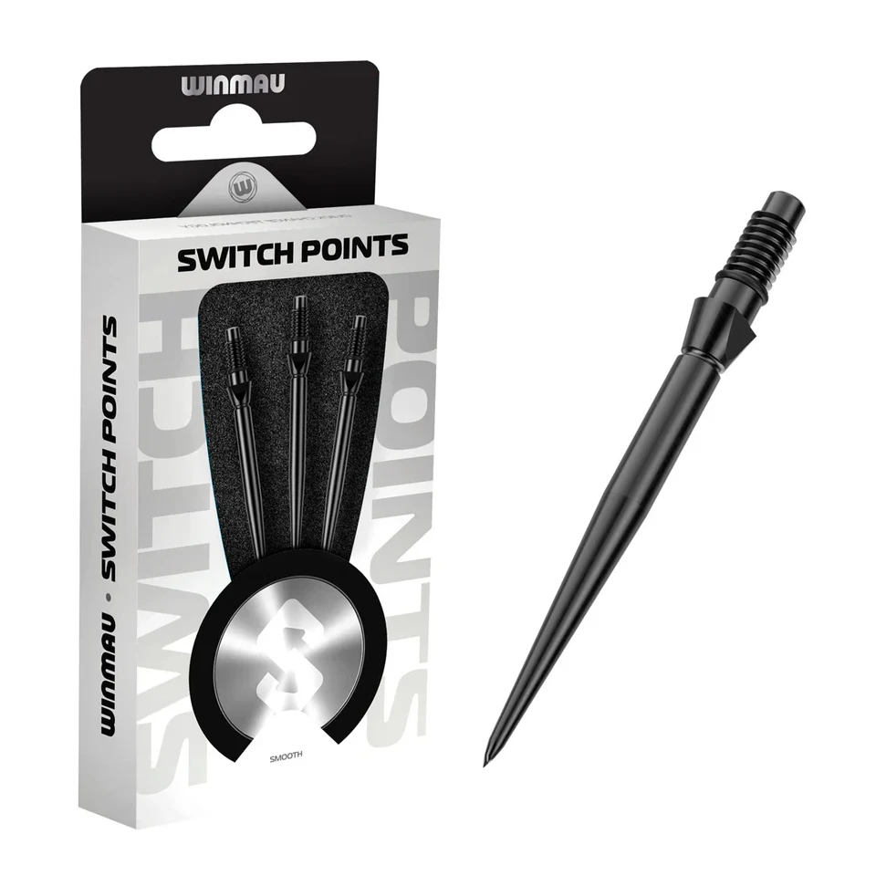 Winmau Switch Point Smooth Black