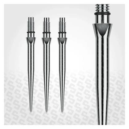 Winmau Switch Point Smooth Silver Effect