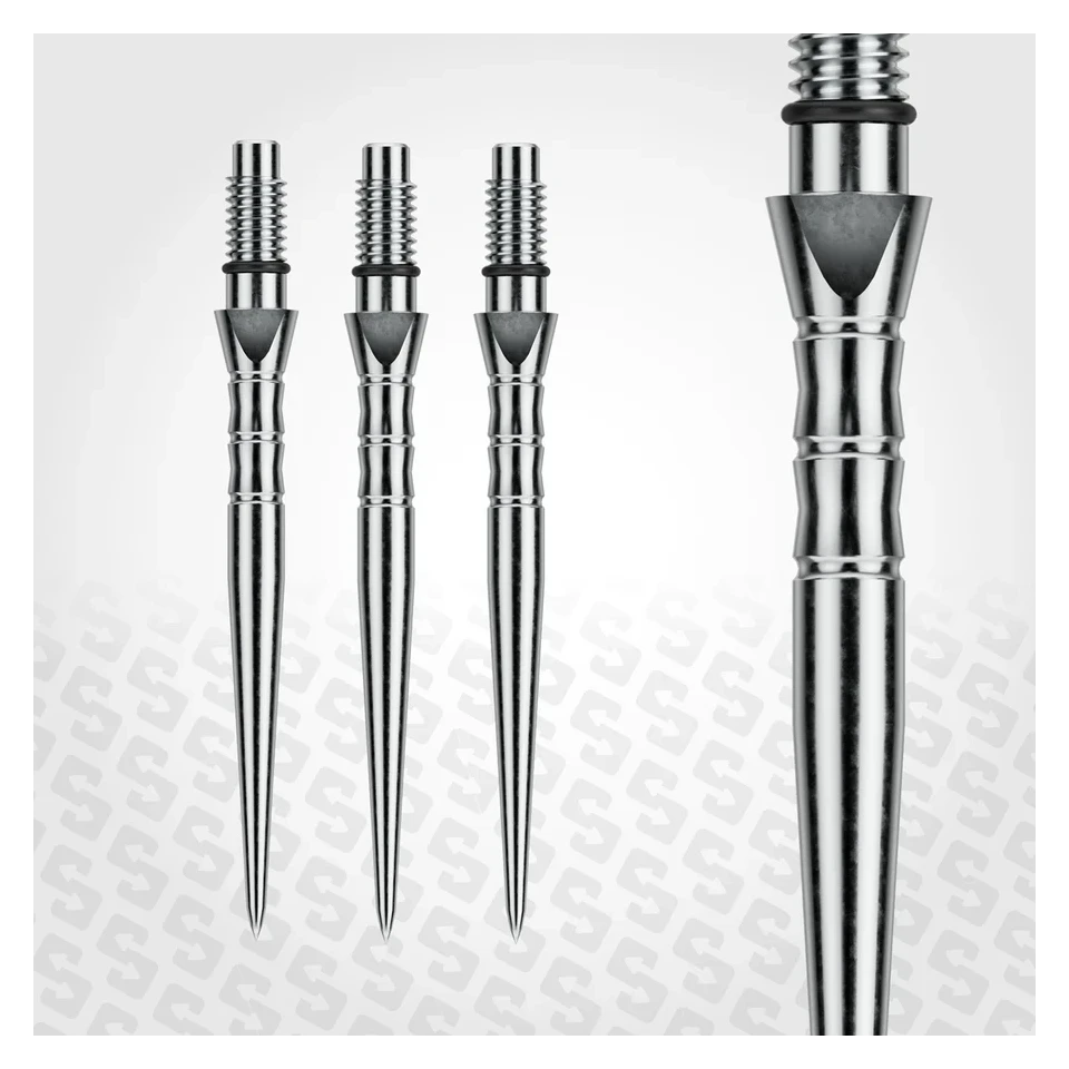 Winmau Switch Point Wave Silver Effect