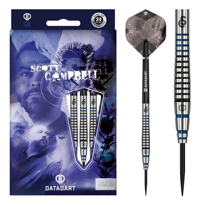 Datadart Scott Campbell 90% Tungsten Darts box