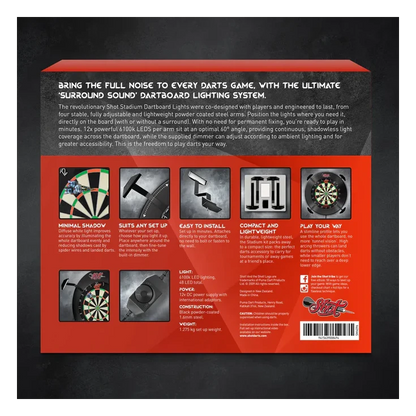 Shot Stadium Dartboard Lights