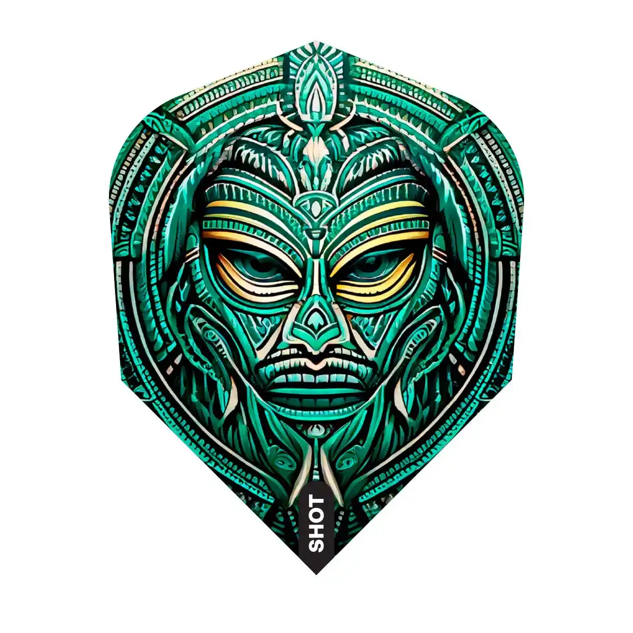 Shot Tribal Weapon Toki Dart Flight Set - Small Standard