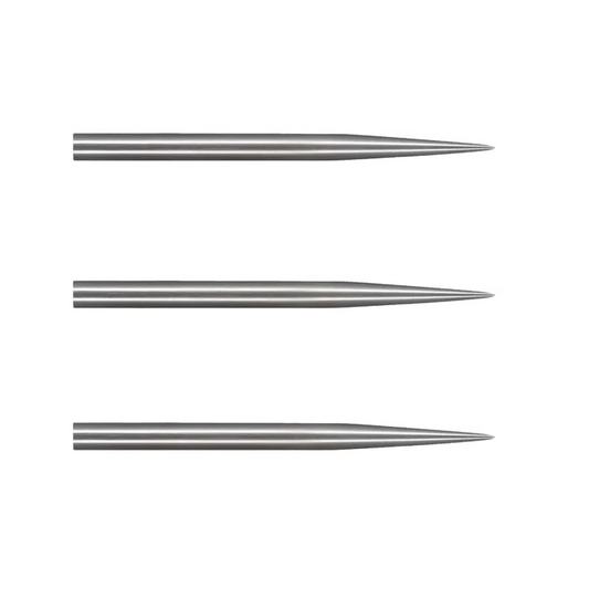 Shot Silver 45mm Steel Tip Dart Points