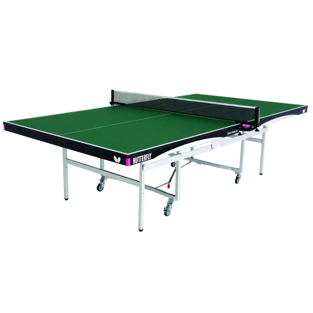 Butterfly Space Saver 25 Green Rollaway Table