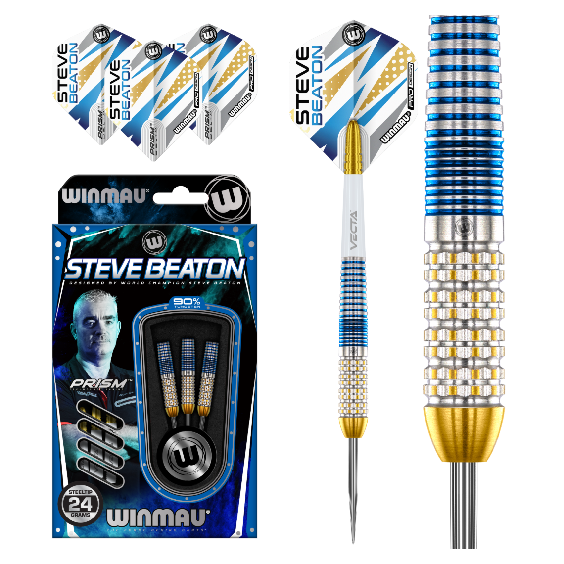 Winmau Steve Beaton Legacy Edition Steel Tip Darts