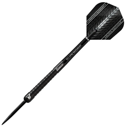 Harrows SUPERGRIP Black Edition 90% Tungsten Steel Tip Darts 30g