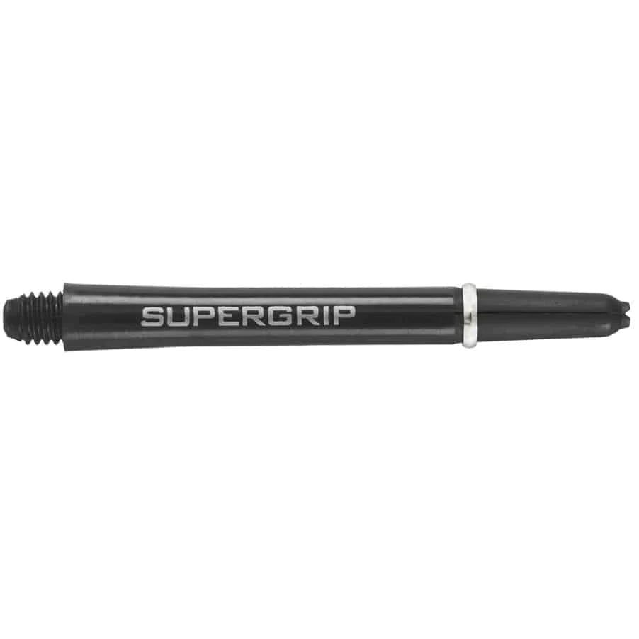 Harrows Supergrip Black Silver Dart Stems