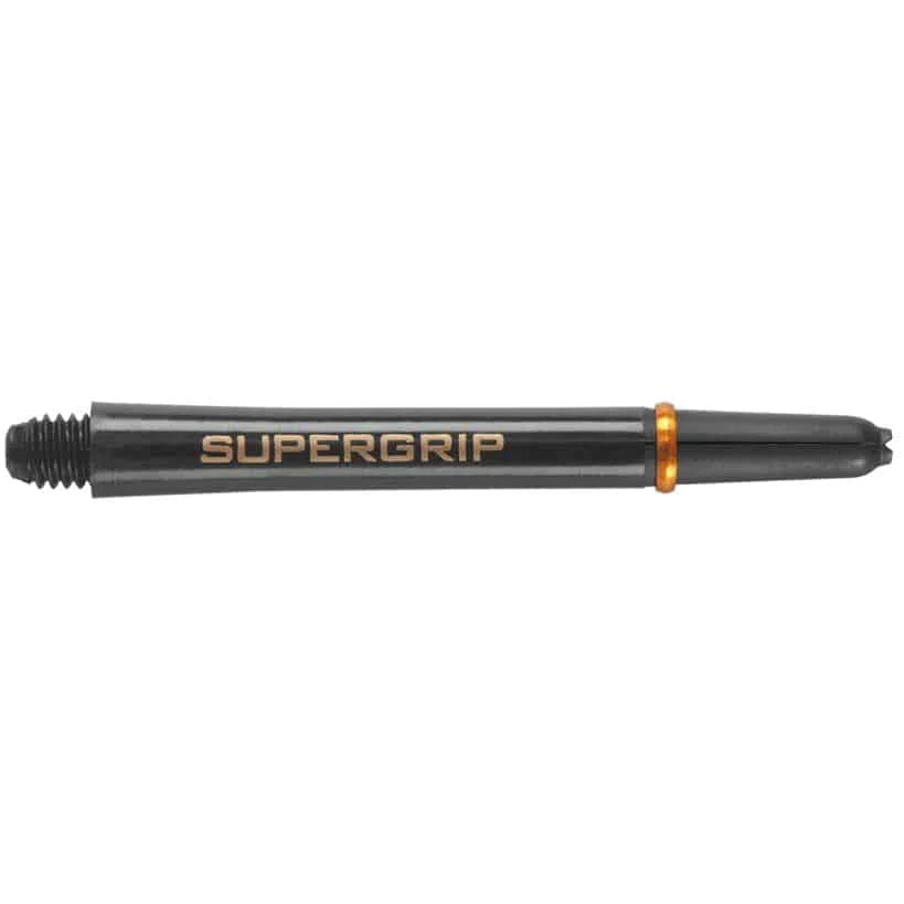 Harrows Supergrip Black Dart Stems with Gold Rings