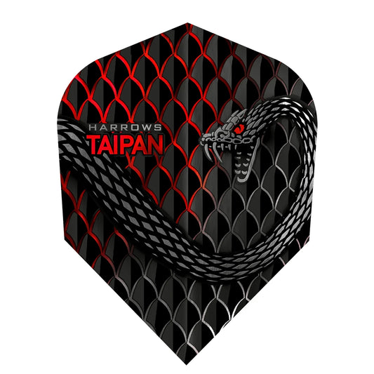 Harrows Taipan Red Dart Flights
