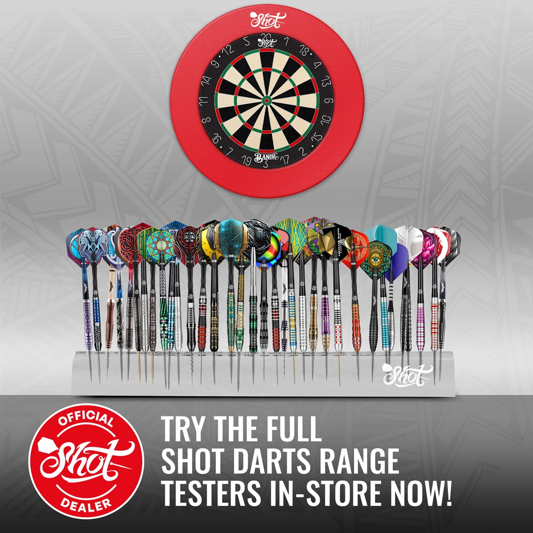 Shot dart testers in store now!