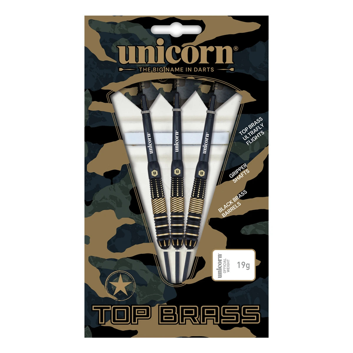 Unicorn Top Brass 19g Darts