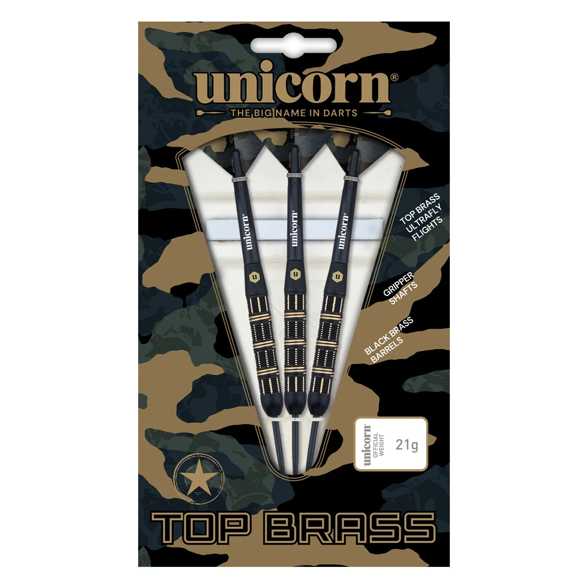 Unicorn Top Brass 21g Darts