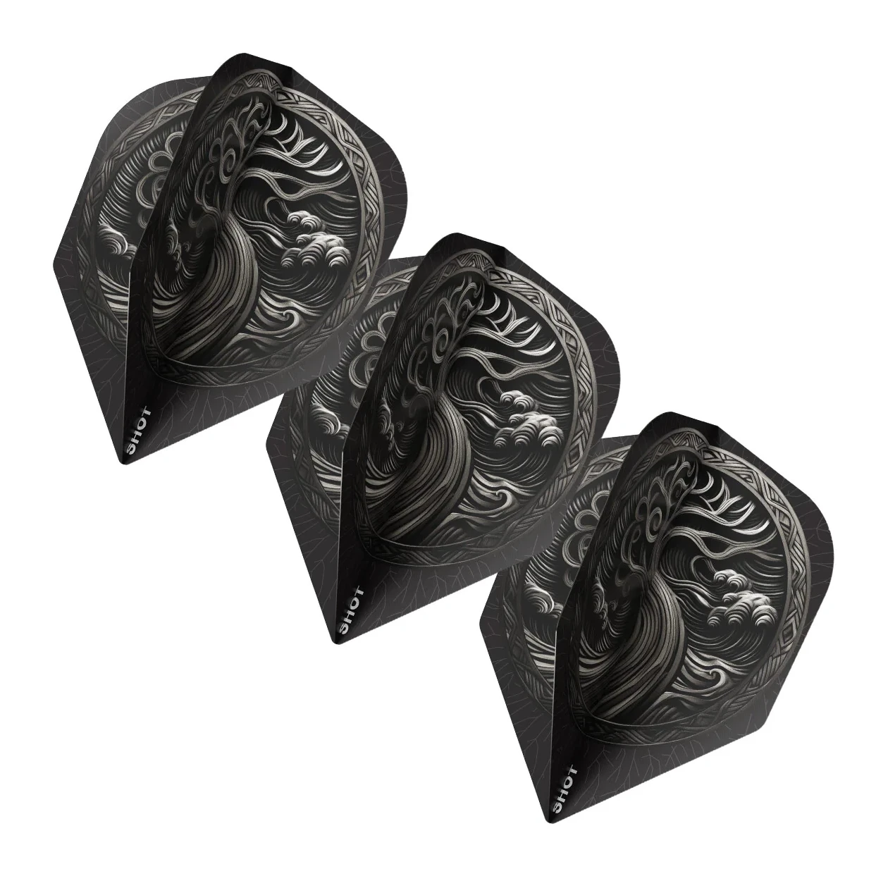 Shot Celt Toranos Dart Flight Set Small Standard