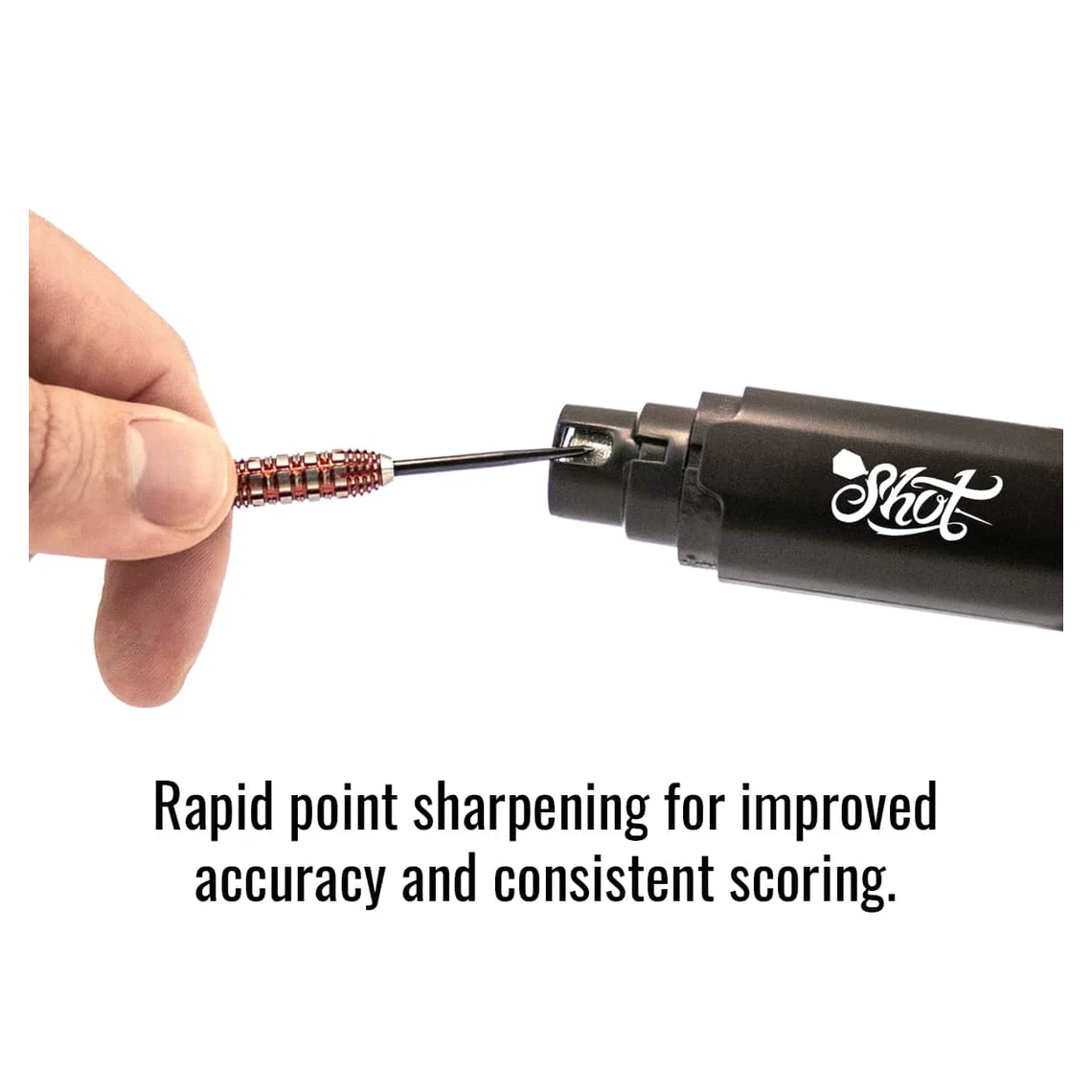 Shot Turbo Dart Sharpener