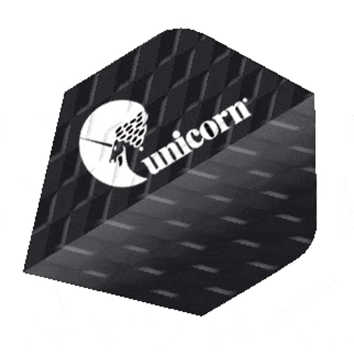 Unicorn Black Q Dart Flights