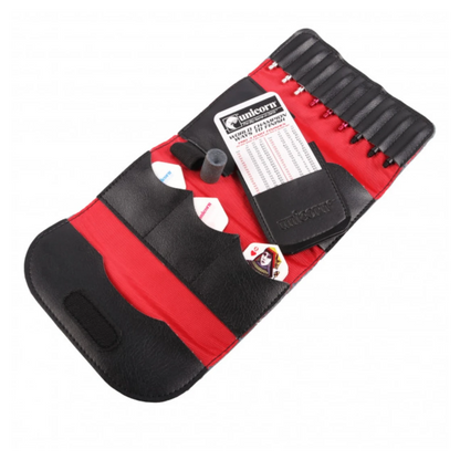 Unicorn Maestro Darts Wallet - Black/Red