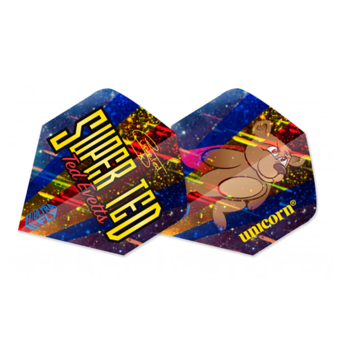 Unicorn Ultrafly .100 Big Wing Ted Evetts Dart Flights