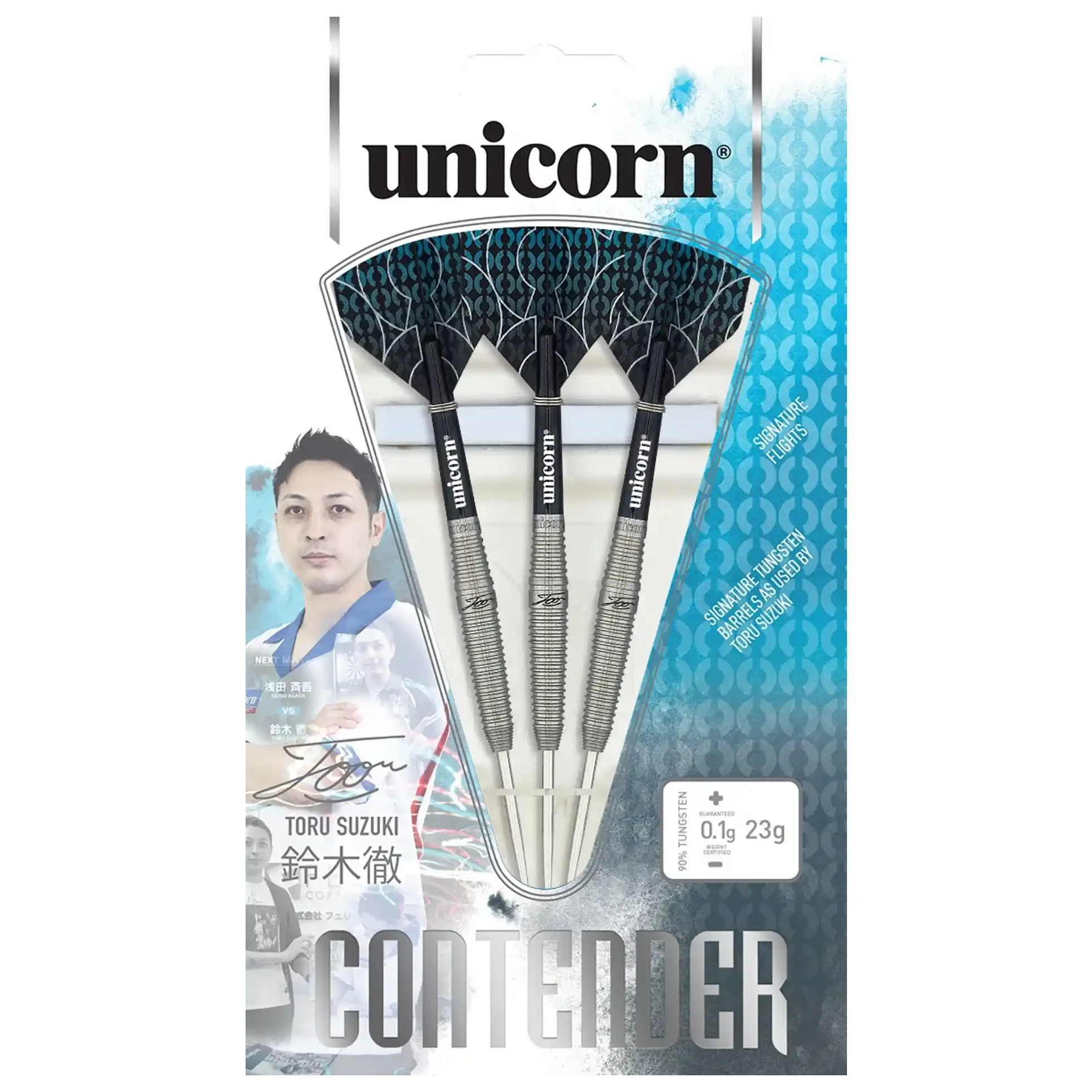 unicorn CONTENDER SUZUKI TORU STEEL ダーツ unicorn CONTENDER