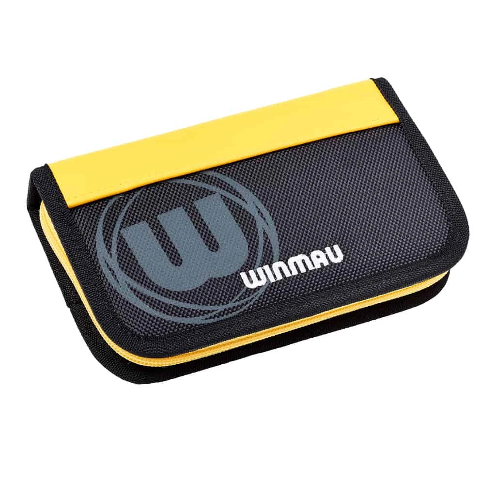 Winmau Urban-Pro Yellow & Black Dart Case