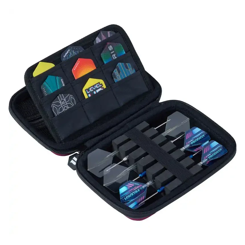 Unicorn Premium Vanguard Medium Dart Wallet - Inner, Flight on the left and darts on the right side