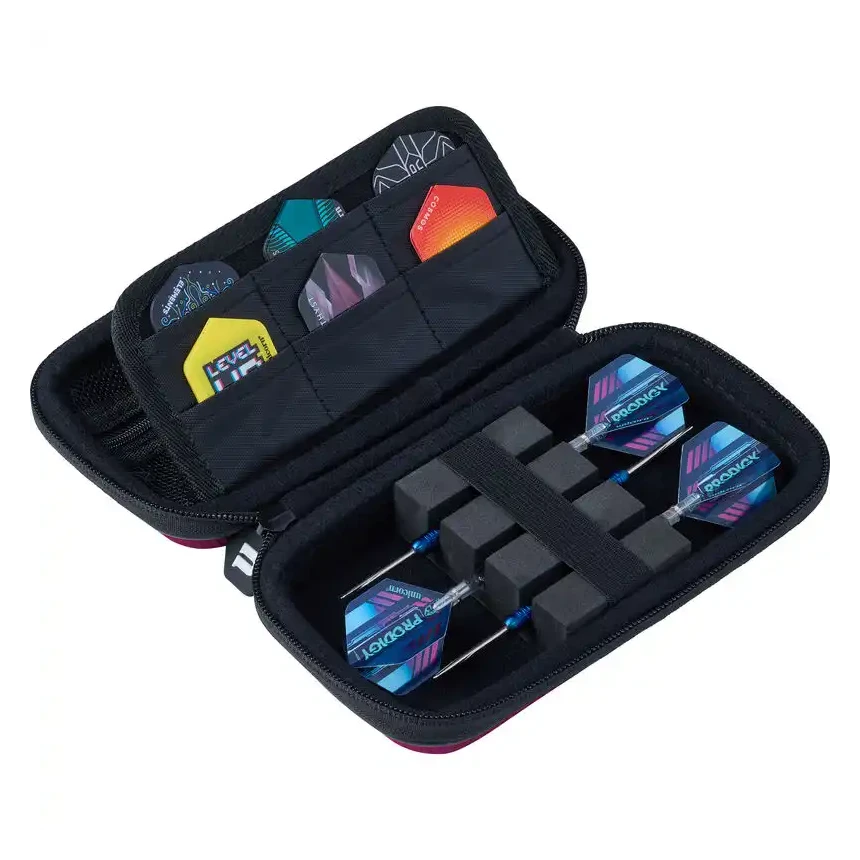 Unicorn Vanguard Small Premium Dart Wallet - Inner, Flight on the left, darts on the right