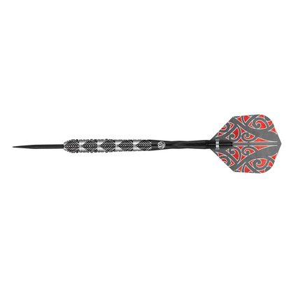 Shot Warrior Awe Steel Tip Dart Set - 90% Tungsten Barrels 