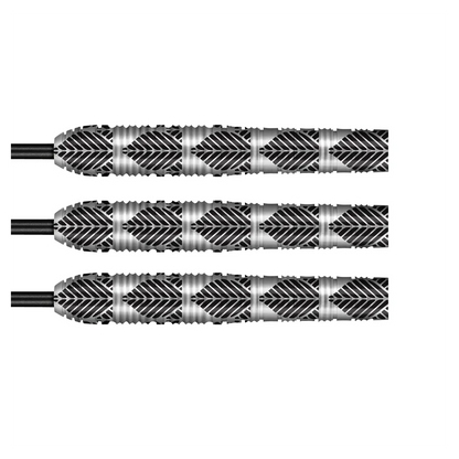 Shot Warrior Awe Steel Tip Dart Set - 90% Tungsten Barrels x3