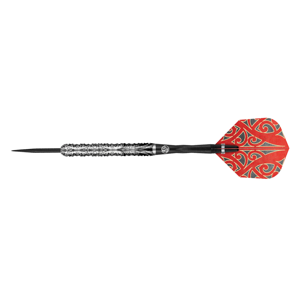 Shot Warrior Taiaha Steel Tip Dart Set - 90% Tungsten Barrels 