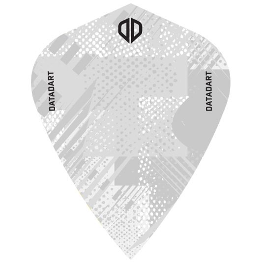 Datadart Grunge White Dart Flights