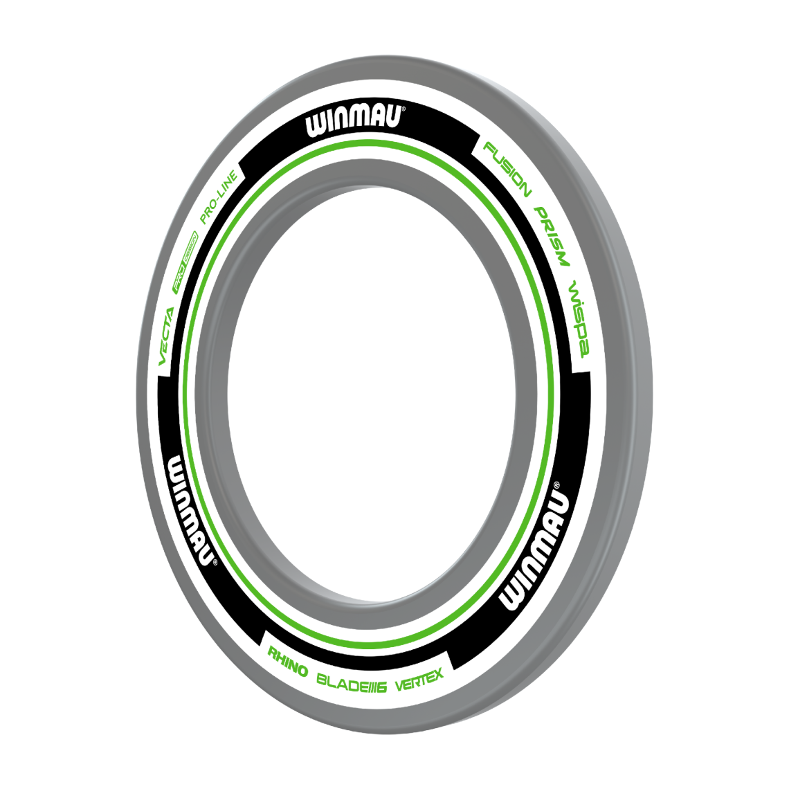 Winmau Advance White/Green Dartboard Surround