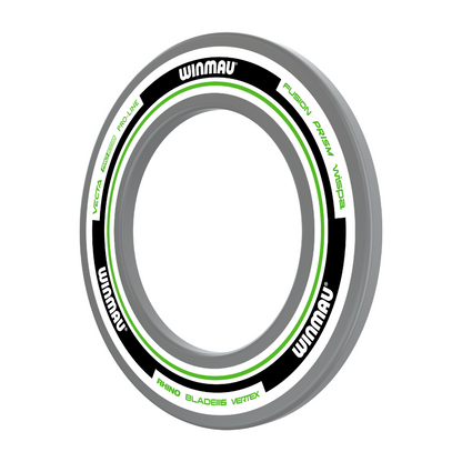 Winmau Advance White/Green Dartboard Surround