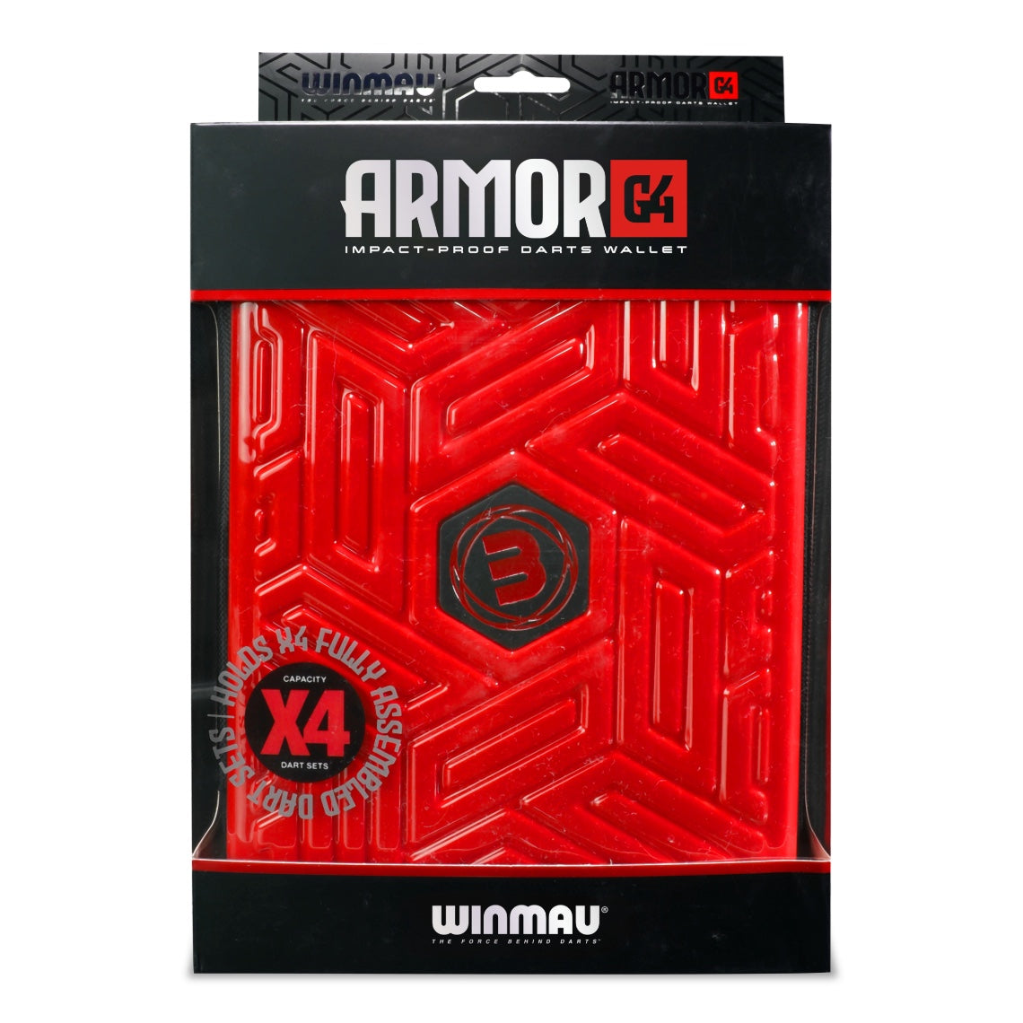 Winmau Armor G4 Dart Wallet - Red