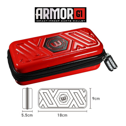 Winmau Armor G1 Dart Wallet - Red